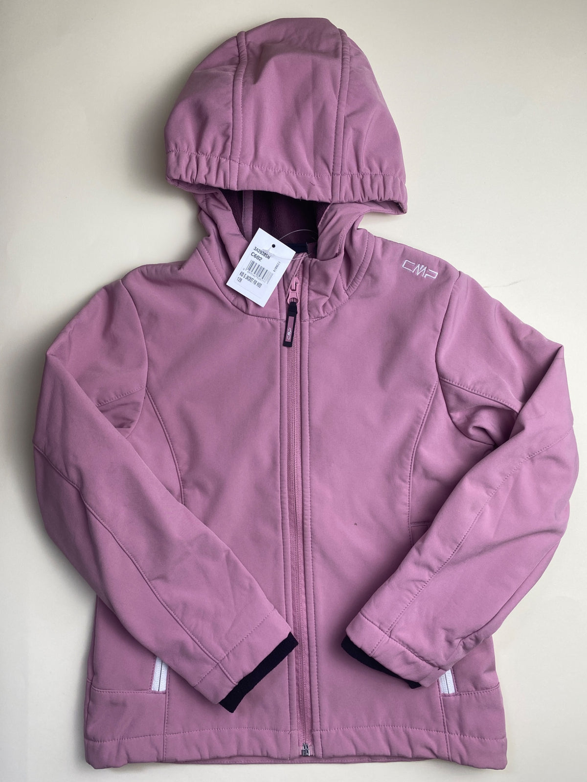 Giacca Softshell Bambina CMP con Cappuccio - difetto piccole macchie