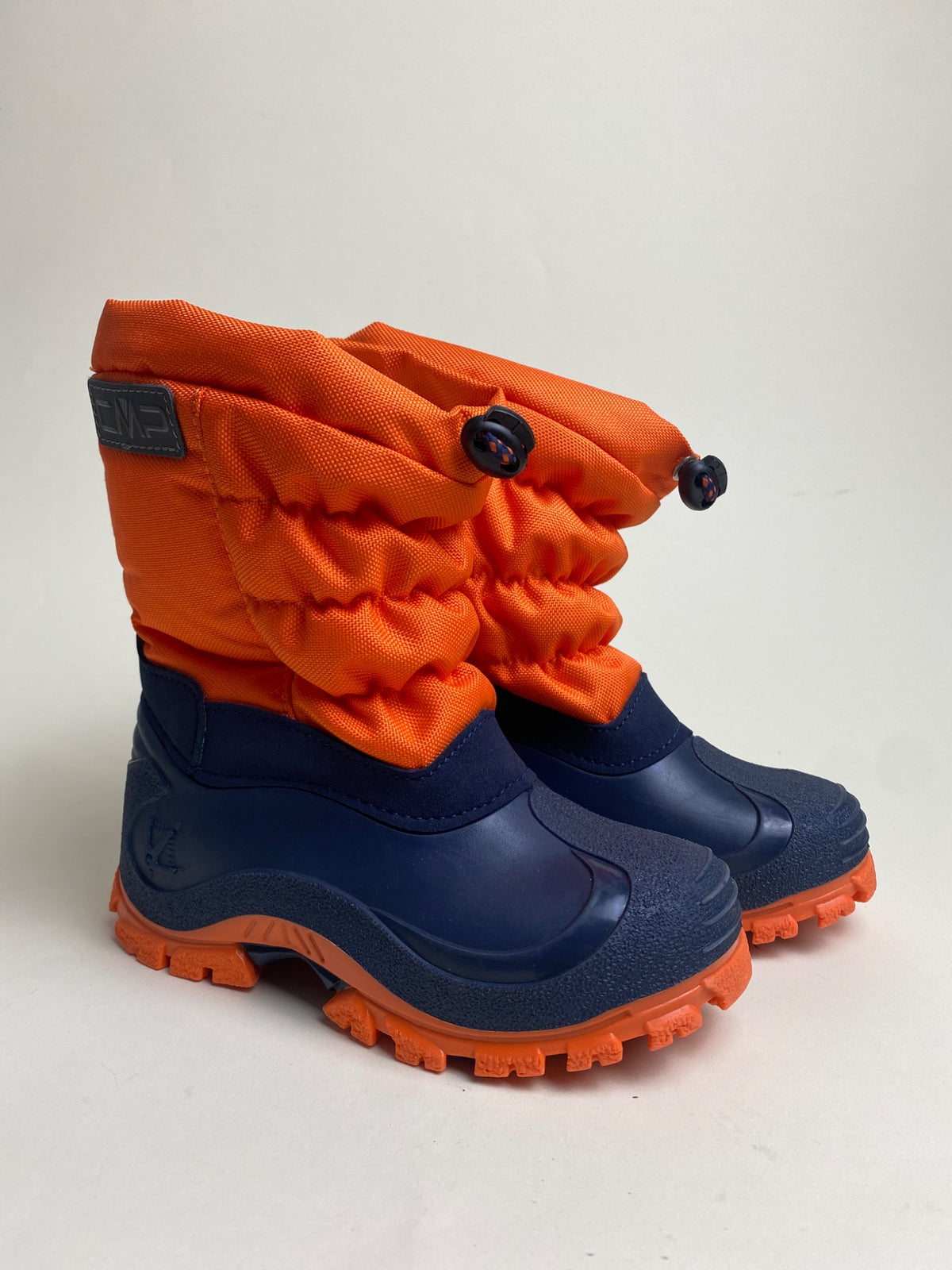 Stivali da neve per bambini CMP arancioni e blu