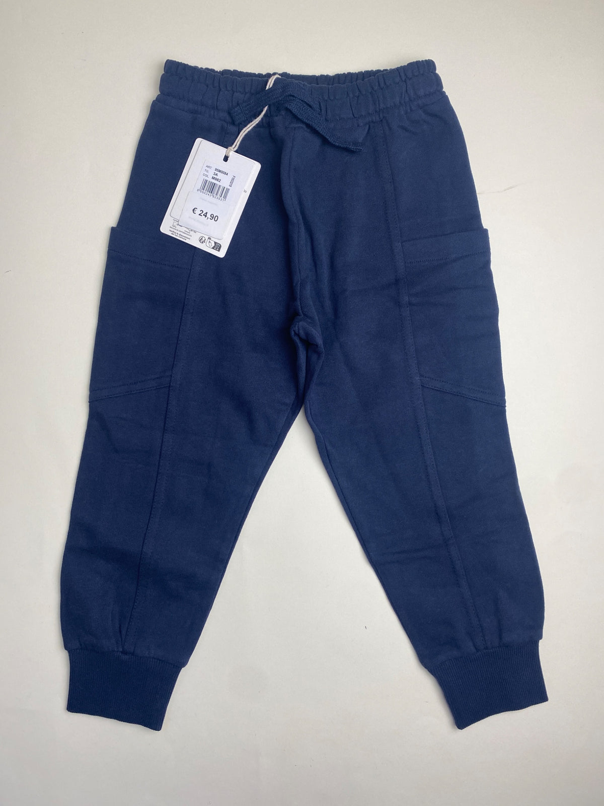Pantaloni Jogger Bambino Blu Navy