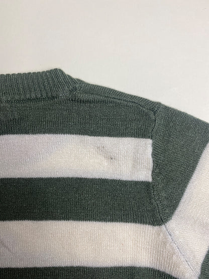 Maglione Neonato Snoopy a Righe- piccolo difetto dietro