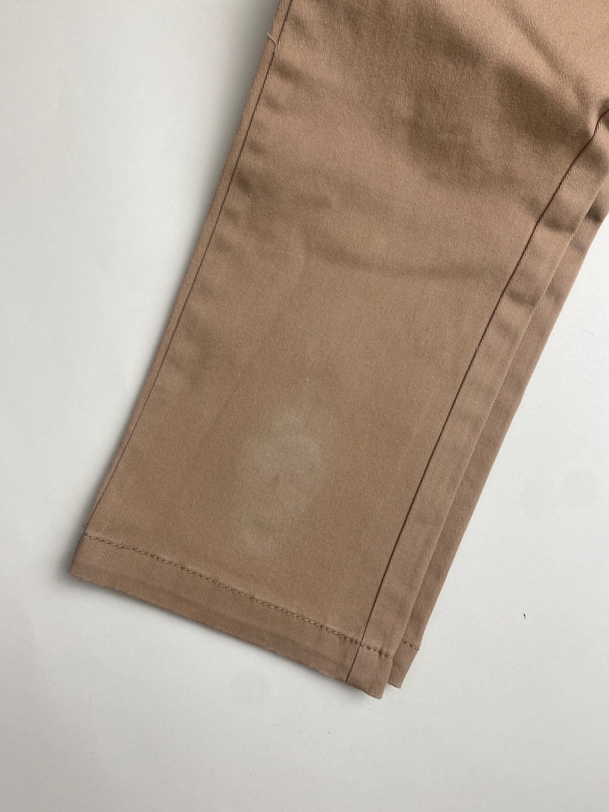 Pantaloni Chino in caldo cotone- difetto su fondo gamba