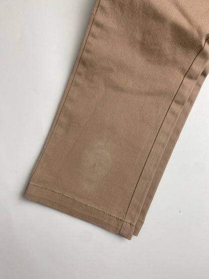 Pantaloni Chino in caldo cotone- difetto su fondo gamba