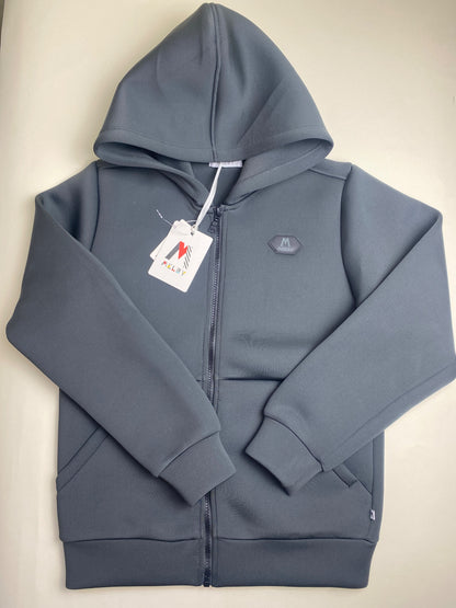 Felpa con cappuccio e zip Melby in neoprene