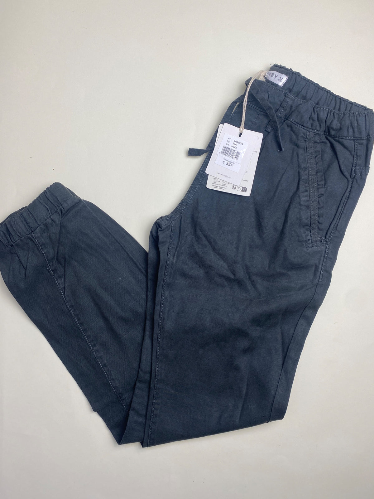 Pantaloni Jogger in cotone leggero