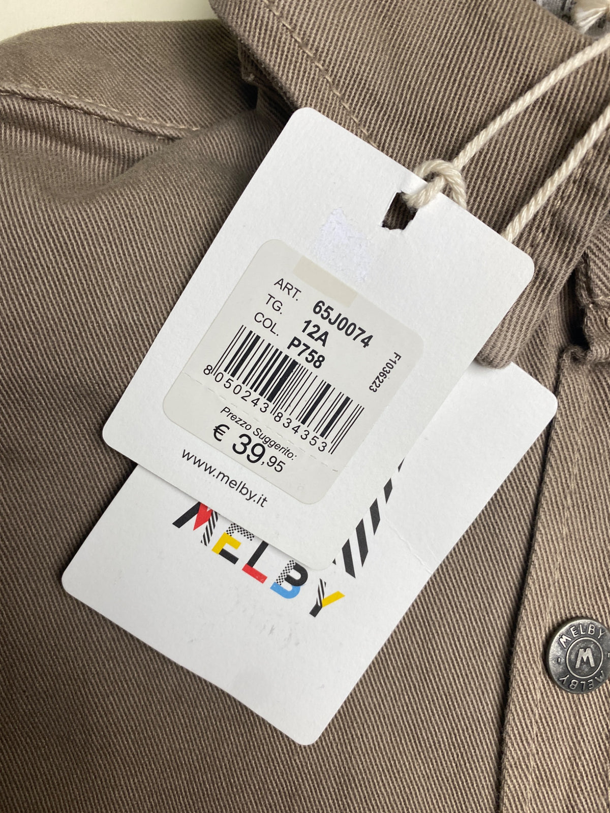 Camicia Melby in Cotone Twill a Maniche Lunghe