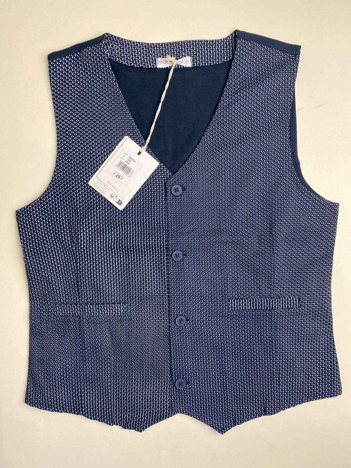 Giacca gilet in cotone 