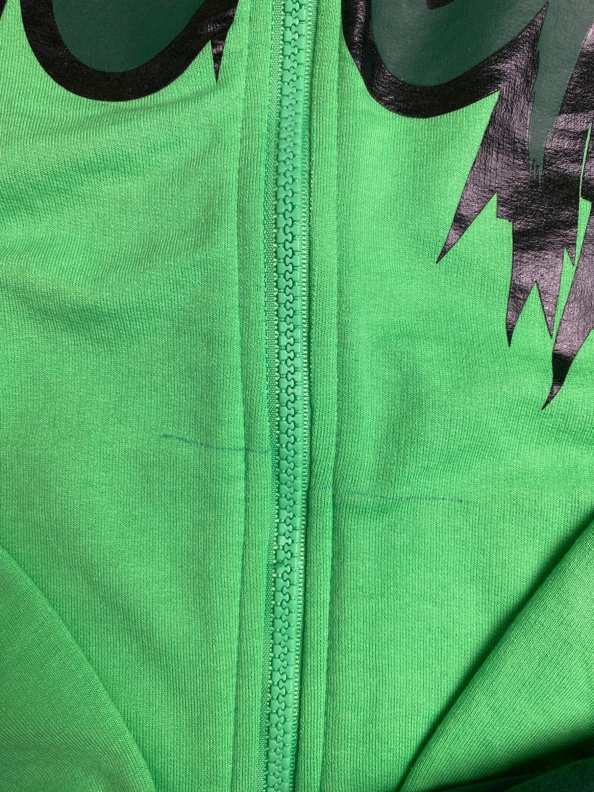 Tuta sportiva Melby verde con stampa
