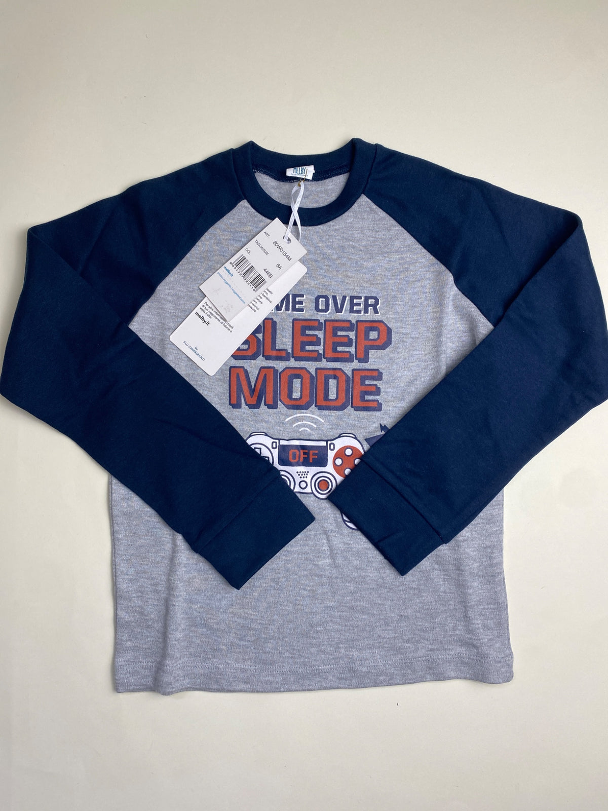 Maglia a maniche lunghe Filo "GAME OVER SLEEP MODE"