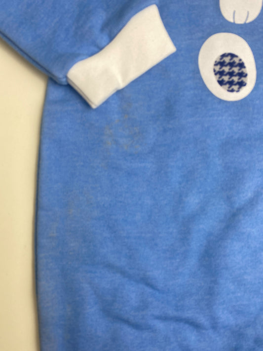 Tutina neonato Melby azzurra con orsetto - difetto capo scolorito