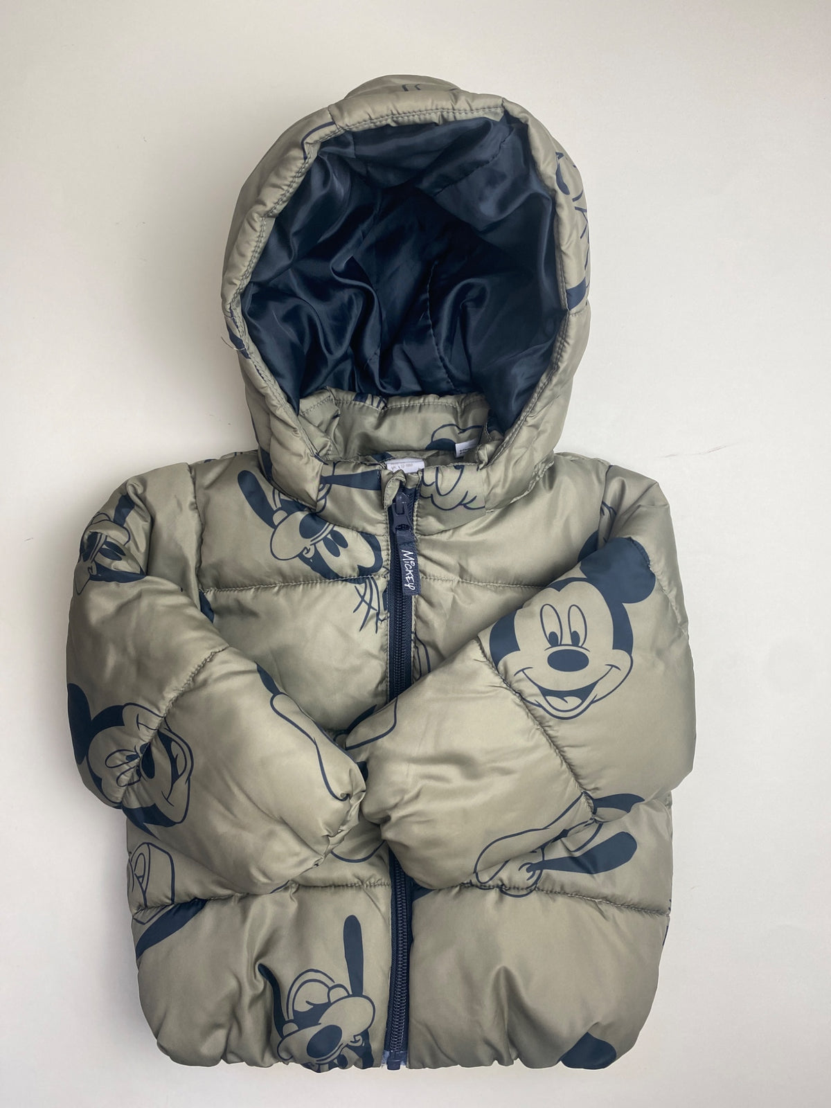 Piumino Bambino con Cappuccio Stampa Disney Topolino e Pluto