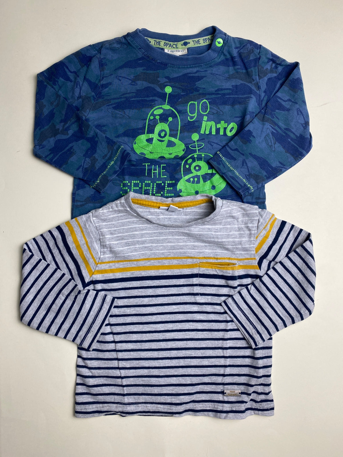 Set t-shirt manica lunga