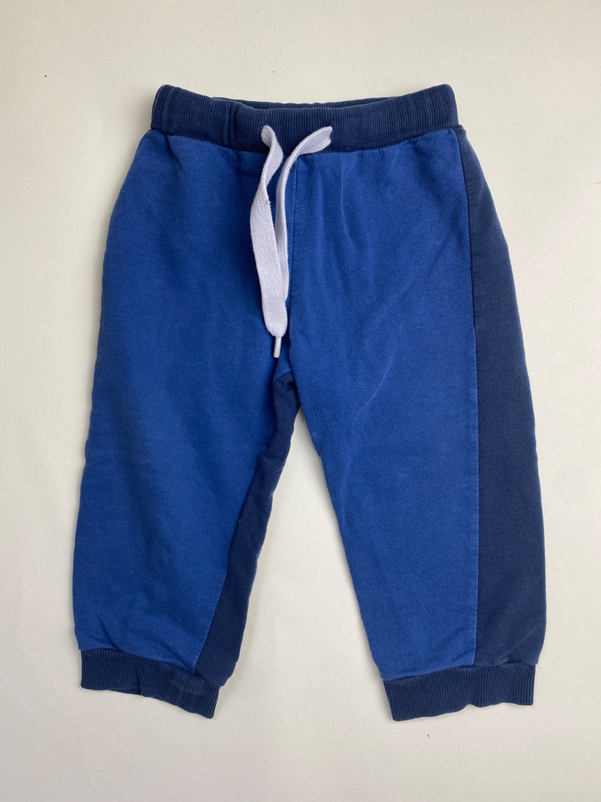 Pantaloni in felpa Bambino Bicolore Blu