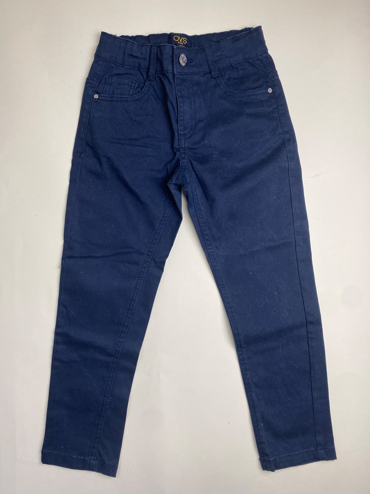 Pantaloni Chino Blu Navy 