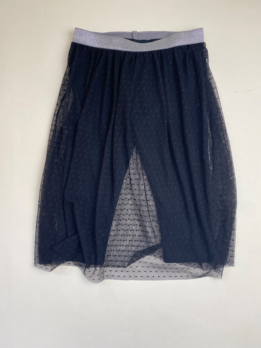 Leggings mezza gamba con gonna in tulle Incorporata