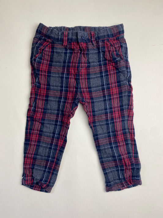 Pantaloni Bambino a Quadri Scozzesi