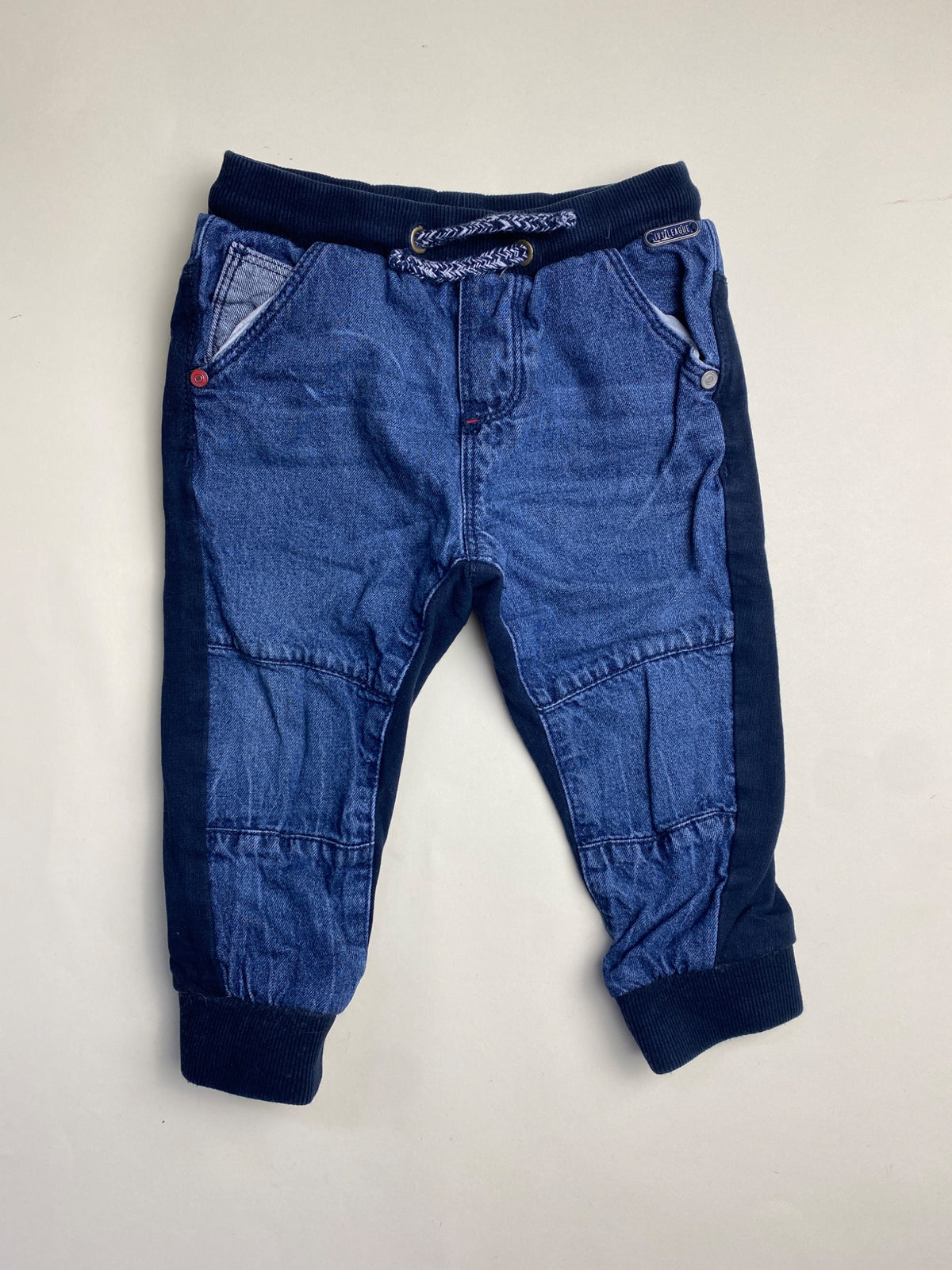 Pantaloni Jogger in Denim per Bambino