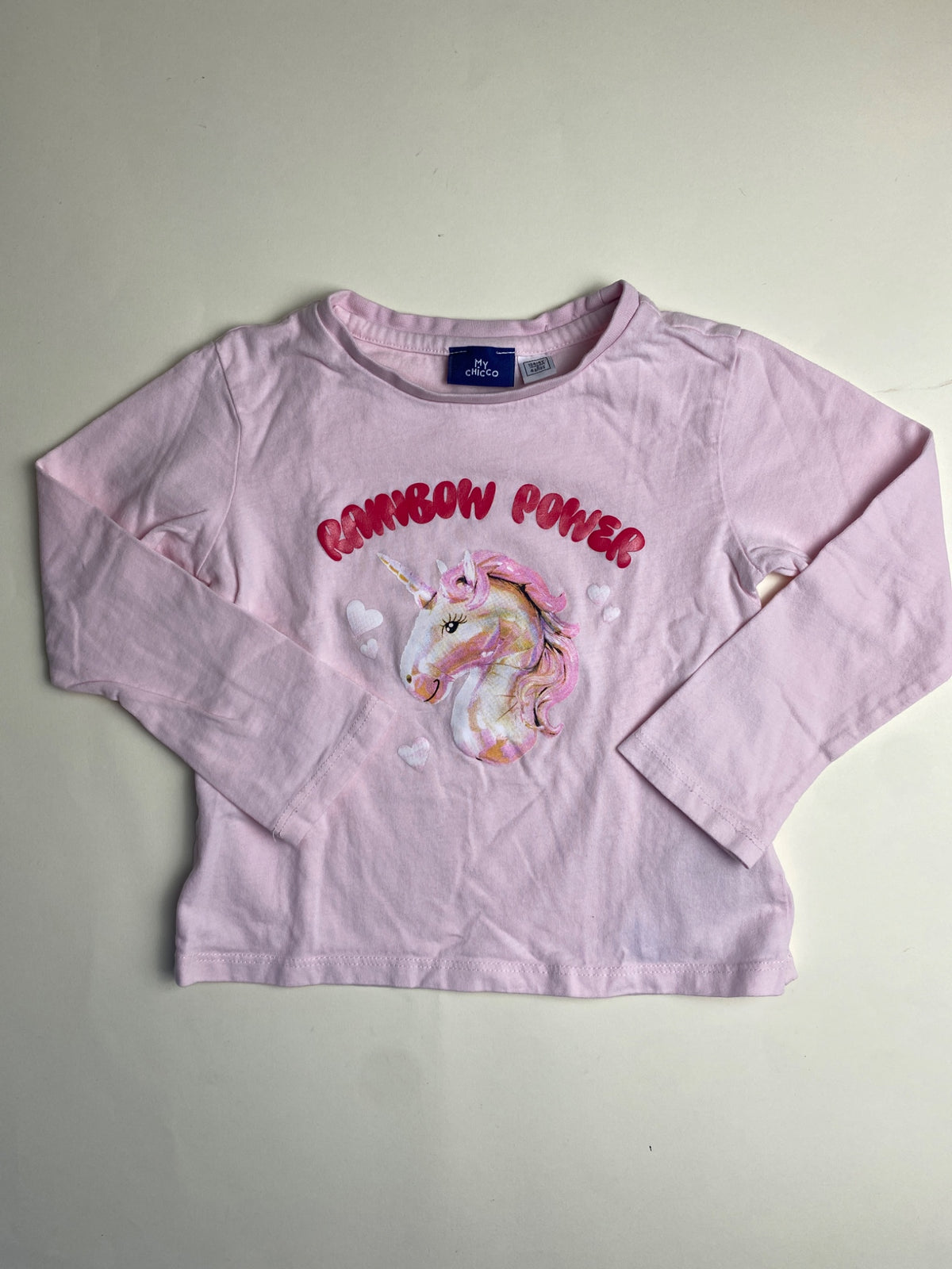 Maglietta Bambina My Chicco Unicorno Rainbow Power Rosa