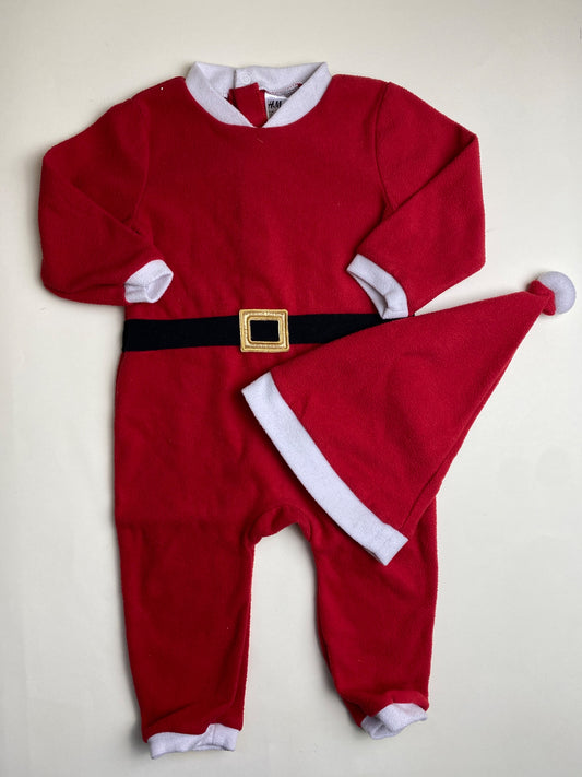 Tutina Babbo Natale per neonato con cappello H&M