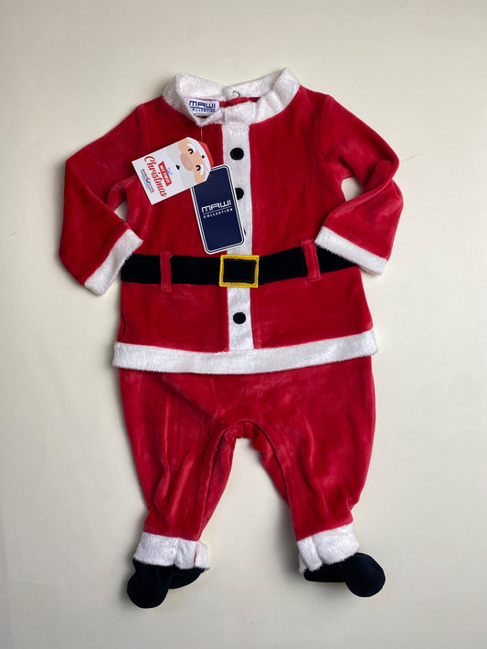 Costume da Babbo Natale per neonato con cappello
