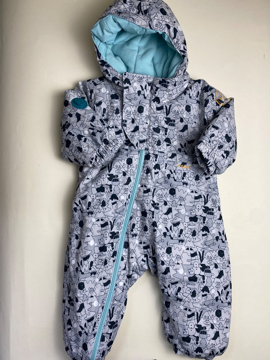 Tuta da Neve Invernale Reima per Bambino con Stampa Fantasia