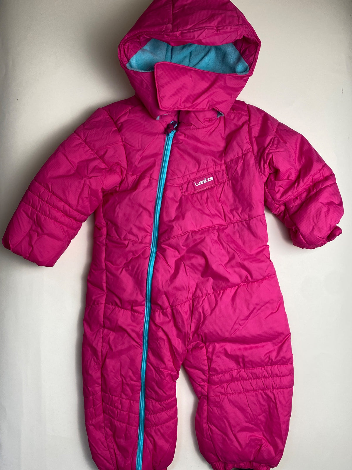 Tuta da neve per neonato/bambino Wedze fucsia