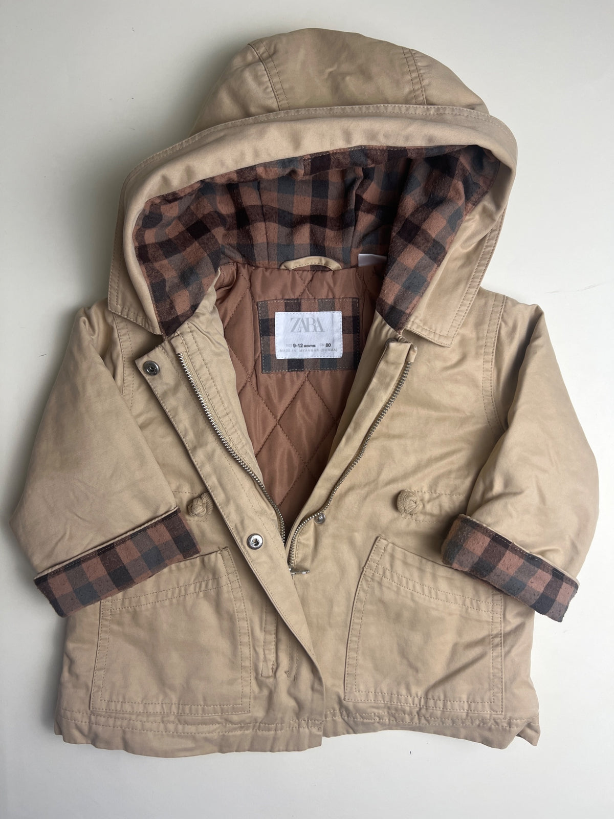 Giacca Parka con cappuccio