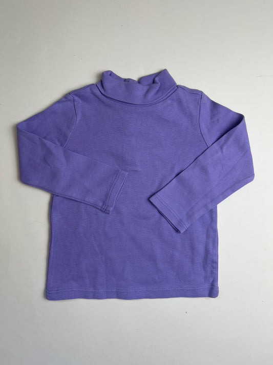 T-shirt a maniche lunghe a Collo Alto