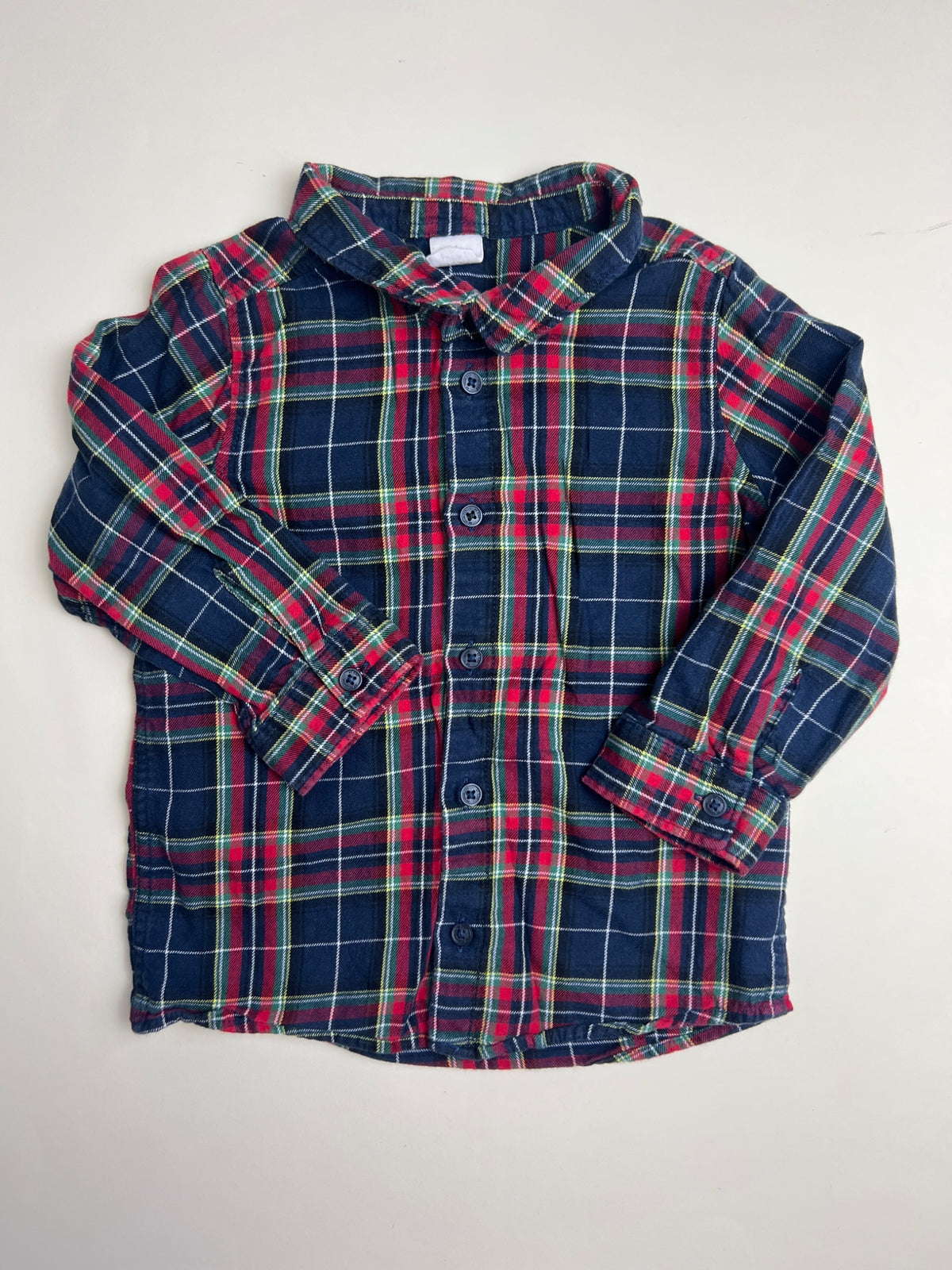 Camicia a quadri scozzese